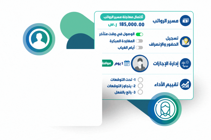 أتمتة متكاملة لكافة عمليات إدارة الموارد البشرية